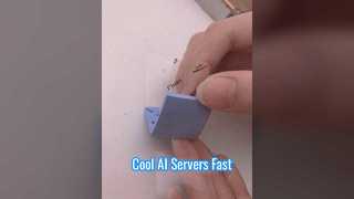 Miếng đệm tản nhiệt silicon hiệu suất cao Bule cho máy chủ AI Làm mát GPU máy tính